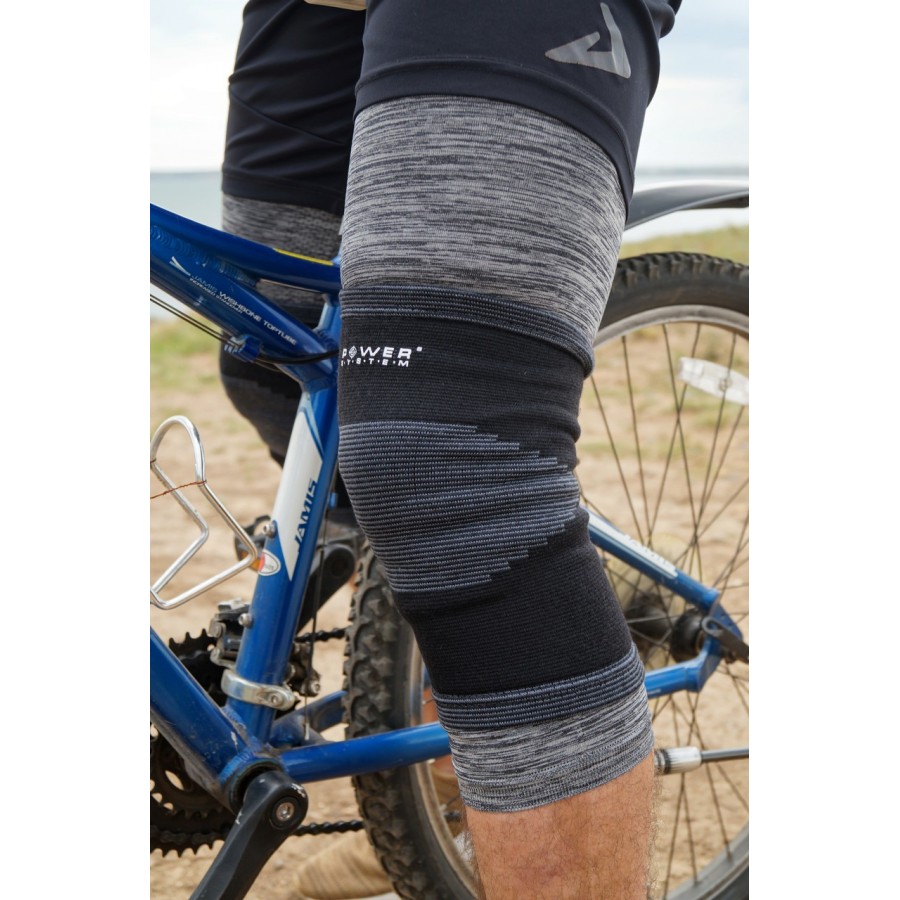 Наколінники Power System PS-6002 Knee Support Black/Grey (пара) XL