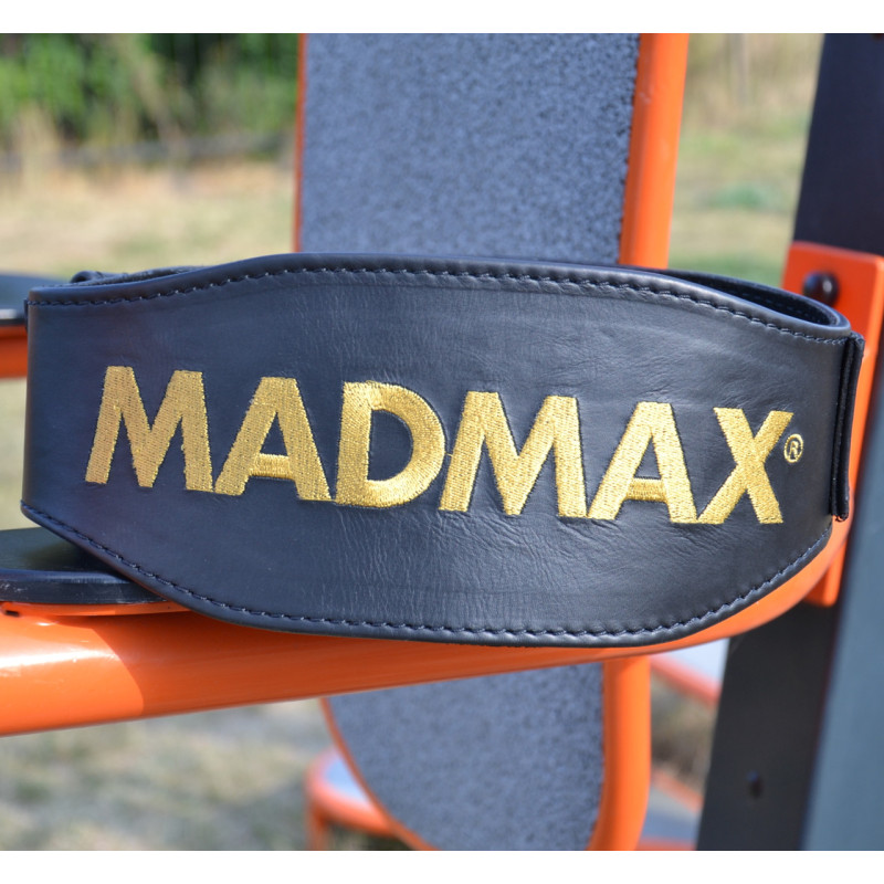 Пояс для важкої атлетики MadMax MFB-999 Restless & Wild Black XL