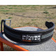 Пояс для пауерліфтингу Power System PS-3800 PowerLifting шкіряний Black/Grey Line L