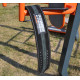 Пояс для пауерліфтингу Power System PS-3800 PowerLifting шкіряний Black/Grey Line L