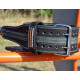 Пояс для пауерліфтингу Power System PS-3800 PowerLifting шкіряний Black/Grey Line L
