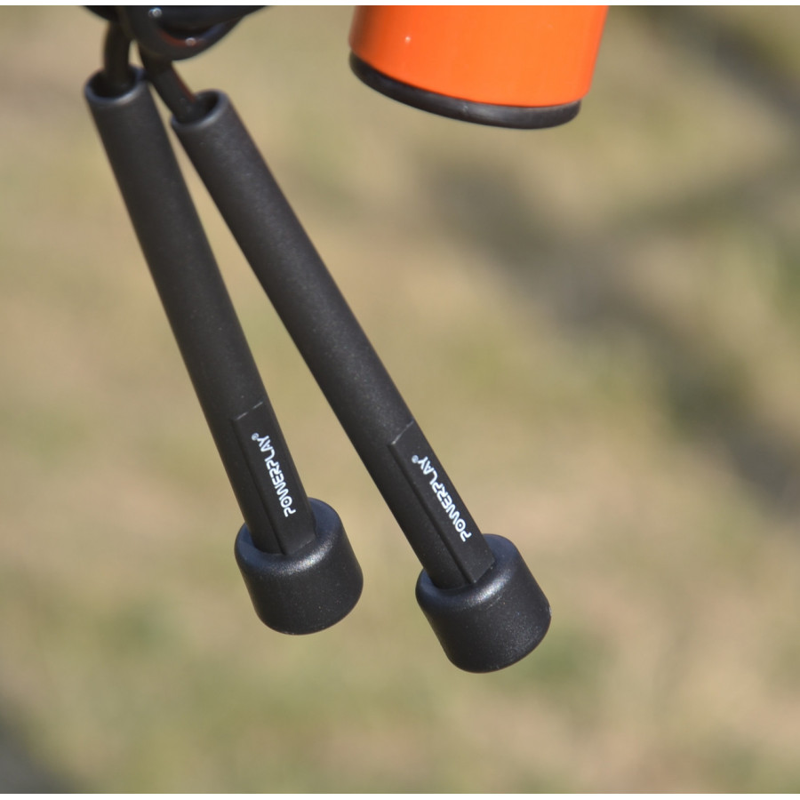 Скакалка PowerPlay 4201 Basic Jump Rope Чорна (2,8m.)