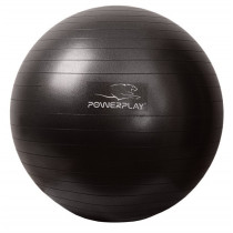 М'яч для фітнесу (фітбол) PowerPlay 4001 Ø65 cm Gymball Чорний + помпа М'яч для фітнесу (фітбол) PowerPlay 4001 Ø65 cm Gymball Чорний + помпа