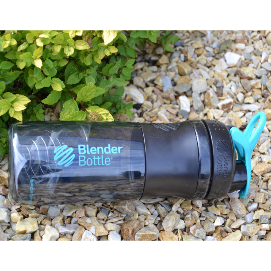 Шейкер спортивний (пляшка) BlenderBottle SportMixer Flip 28oz/820ml Black/Teal