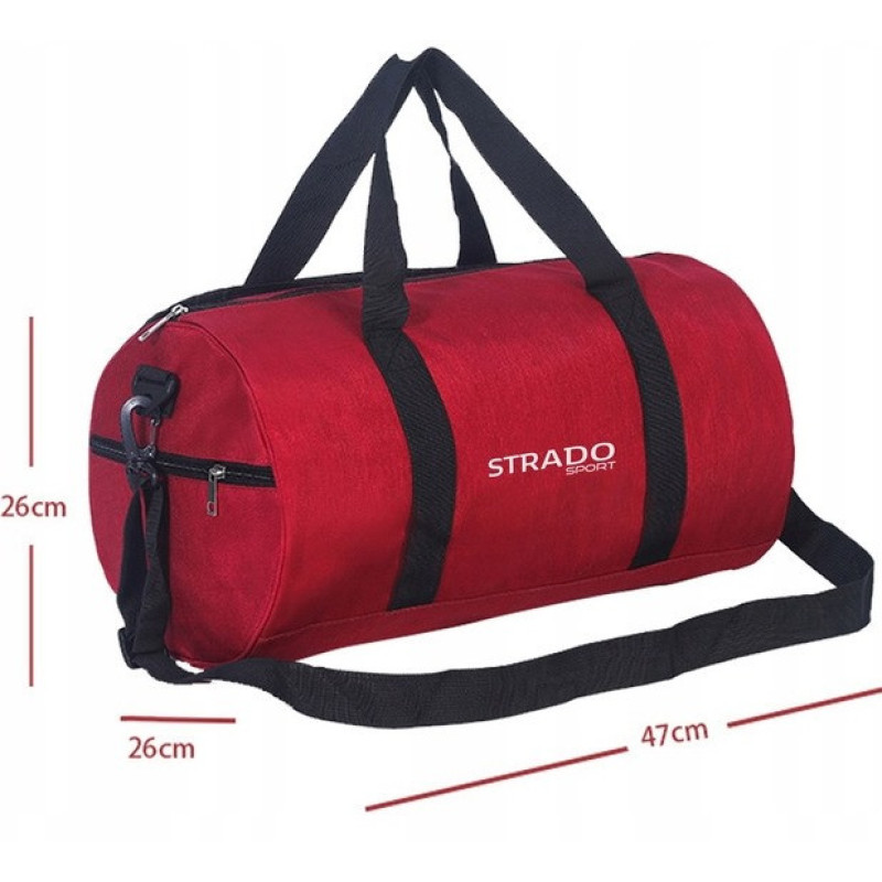 Cпортивная сумка Strado Sport красная на 25л