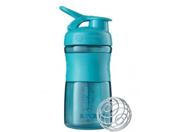 Шейкер спортивний (пляшка) BlenderBottle SportMixer Flip 20oz/590ml Teal