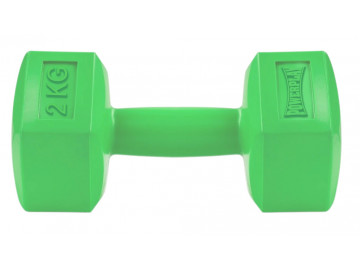 Гантель композитна PowerPlay 4124 Hercules 2 кг. Зелена (1шт.)
