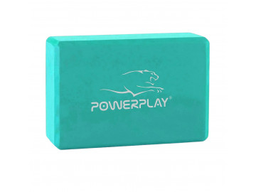 Блок для йоги PowerPlay 4006 Yoga Brick М'ятний