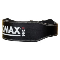 Пояс для тяжелой атлетики MadMax MFB-244 Sandwich кожаный Black S