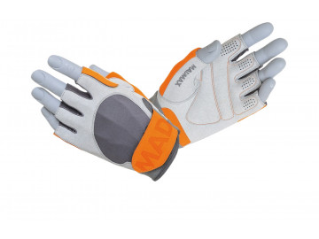 Рукавички для фітнесу MadMax MFG-850 Crazy Grey/Orange XL