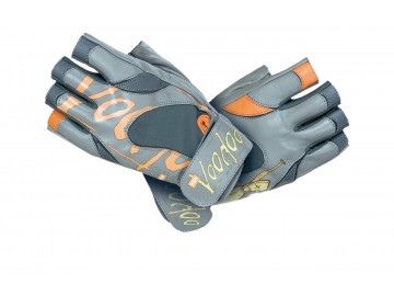 Рукавички для фітнесу MadMax MFG-921 Voodoo Light grey/orange M
