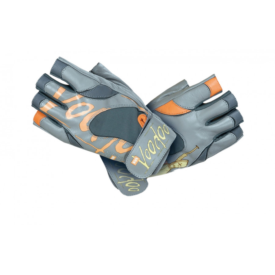 Рукавички для фітнесу MadMax MFG-921 Voodoo Light grey/orange M