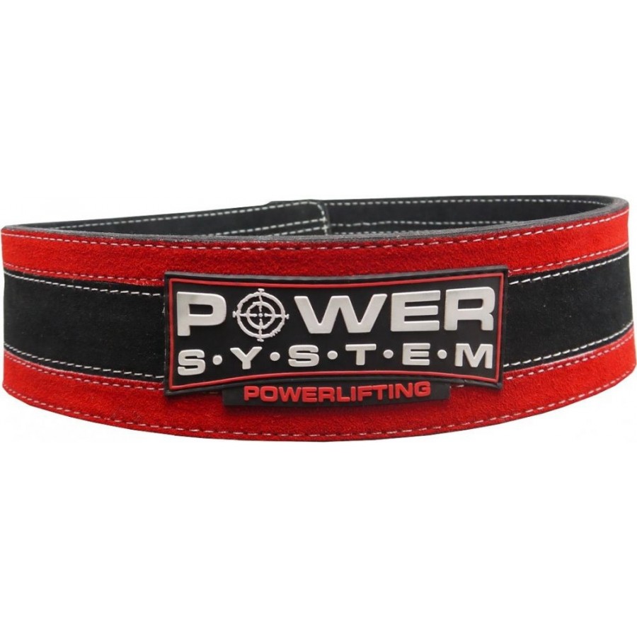 Пояс для важкої атлетики Power System Stronglift PS-3840 Black/Red S/M