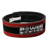 Пояс для важкої атлетики Power System Stronglift PS-3840 Black/Red S/M