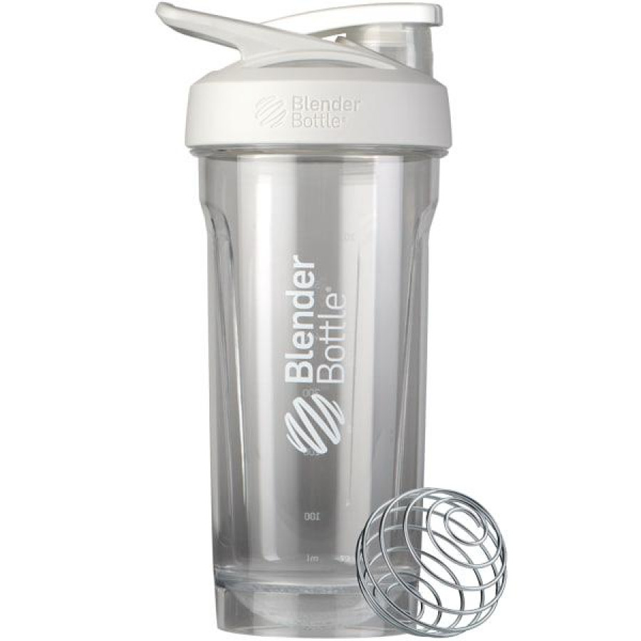 Шейкер спортивний (пляшка) BlenderBottle Strada Tritan 28oz/820ml White (500882)