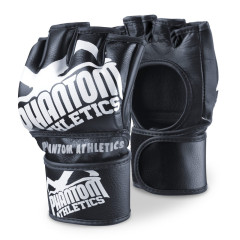 Перчатки для ММА Phantom Blackout Черные S/M
