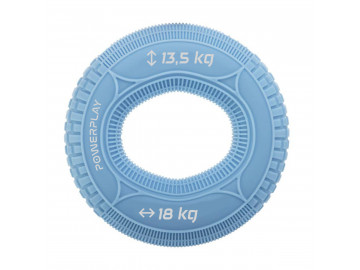 Еспандер кистьовий силіконовий PowerPlay PP-4330 Hand Grip Loops Light 13.5-18 кг. Блакитний