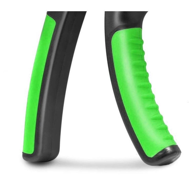 Эспандер кистевой PowerPlay PP-4323 с регулируемой нагрузкой 10-40 кг, Strength Grip, Черно-зеленый