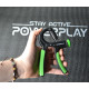Эспандер кистевой PowerPlay PP-4323 с регулируемой нагрузкой 10-40 кг, Strength Grip, Черно-зеленый