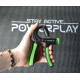 Эспандер кистевой PowerPlay PP-4323 с регулируемой нагрузкой 10-40 кг, Strength Grip, Черно-зеленый