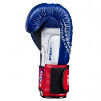 Боксерські рукавиці Phantom Muay Thai Blue 10 унцій (бинти в подарунок)