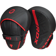 Лапи боксерские RDX F6 KARA Matte Red