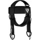 Тяга для шеи RDX H2 Neck Harness Black Plus с цепью, Максимальная нагрузка 100 кг, Сталь, Нейлон, Черный