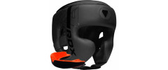 Боксерський шолом RDX F6 KARA Matte Black XL (капа у комплекті)