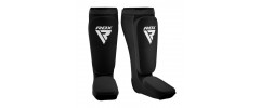 Захист гомілки та стопи RDX Shin Instep Foam Black/White L