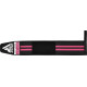Бинты для запястий (кистевые бинты) RDX GYM WRIST WRAP R11 BLACK/PINK, Комплектация: пара (2 бинта), Хлопок, Черно-розовый