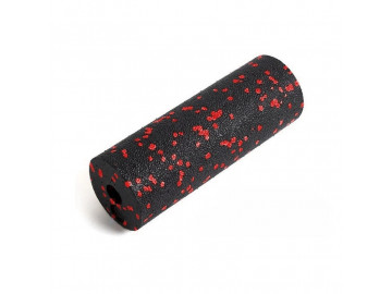 Масажний ролик (роллер) гладкий PowerPlay PP-4346 Mini EPP Foam Roller Чорно/Червоний (15x5,3см.)