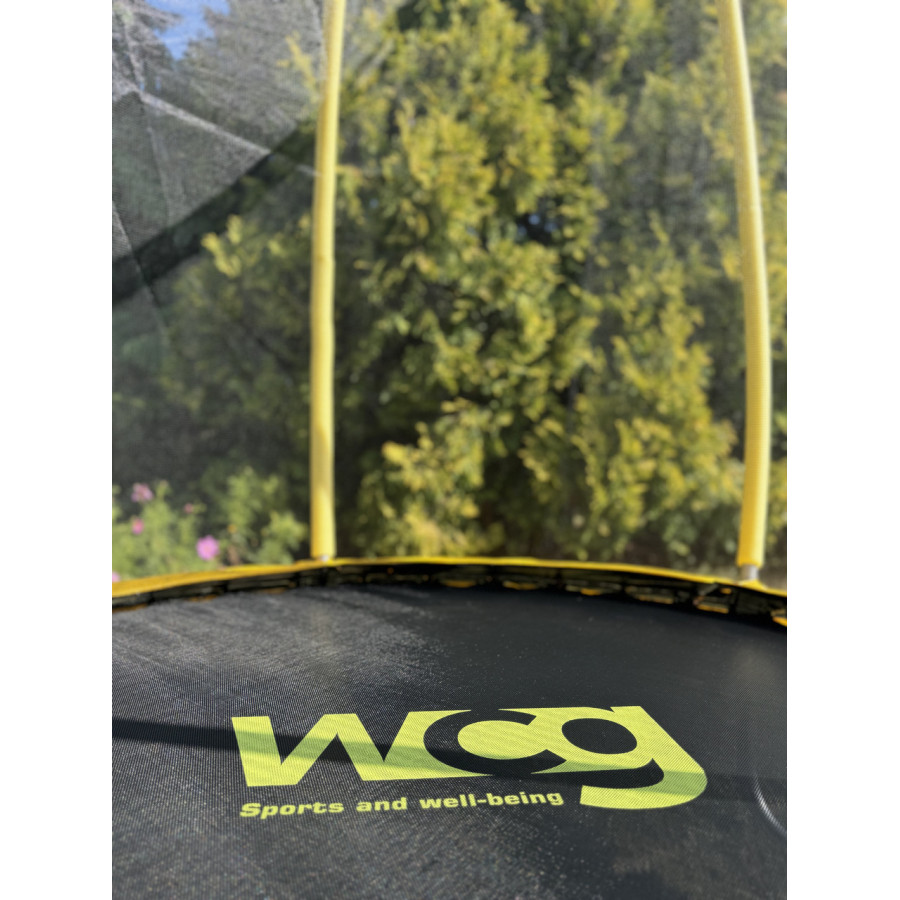 Батут WCG 187 см с внутренней защитной сеткой и LED подсветкой 6FT