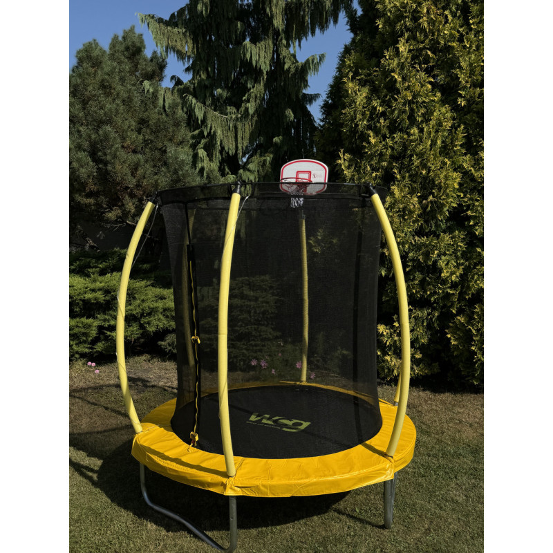 Батут WCG 187 см с внутренней защитной сеткой и LED подсветкой 6FT