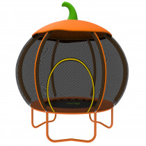 Детский батут с защитной сеткой WCG Pumpkin