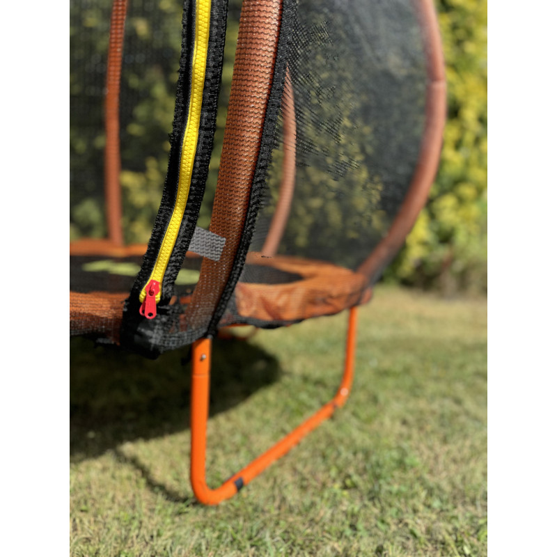 Детский батут с защитной сеткой WCG Pumpkin