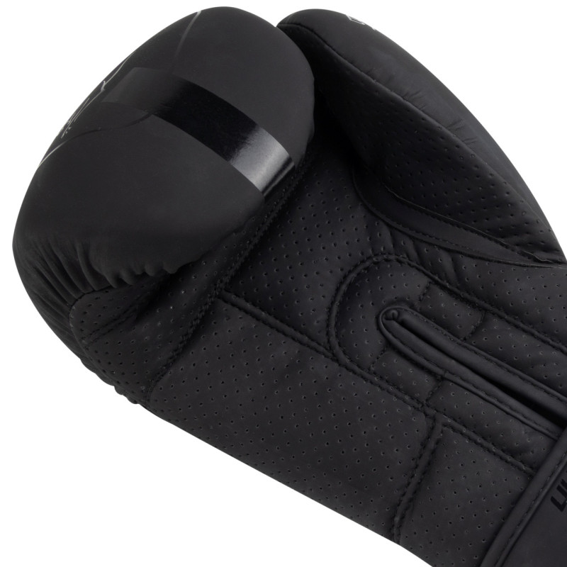 Боксерские перчатки PowerPlay 3024 Ultra Mat, 10 унций, Искусственная кожа (PU), Черный