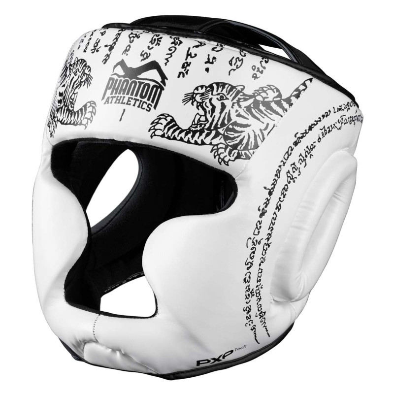 Боксерський шолом Phantom Muay Thai Full Face White