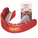 Капа OPRO Gold Braces під брекети доросла (вік 11+) Red/Pearl (art.102506003)