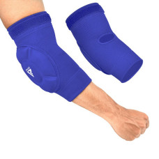 Локтевые накладки RDX Hosiery Elbow Foam Blue/White M