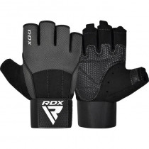 Рукавички для фітнесу RDX W3 GREY WITH EVA PADDING-L Рукавички для фітнесу RDX W3 GREY WITH EVA PADDING-L