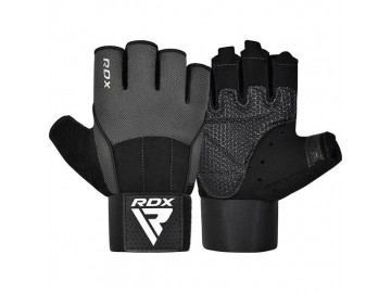 Рукавички для фітнесу RDX W3 GREY WITH EVA PADDING-L
