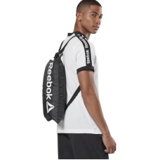 Легкая спортивная сумка-рюкзак, котомка Reebok Gymsack 2.0 черный