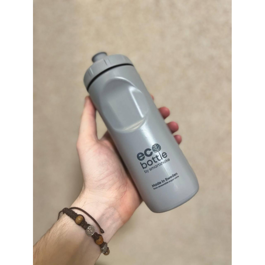 Бутылка для воды Smartshake EcoBottle Squeeze 500 мл серого цвета