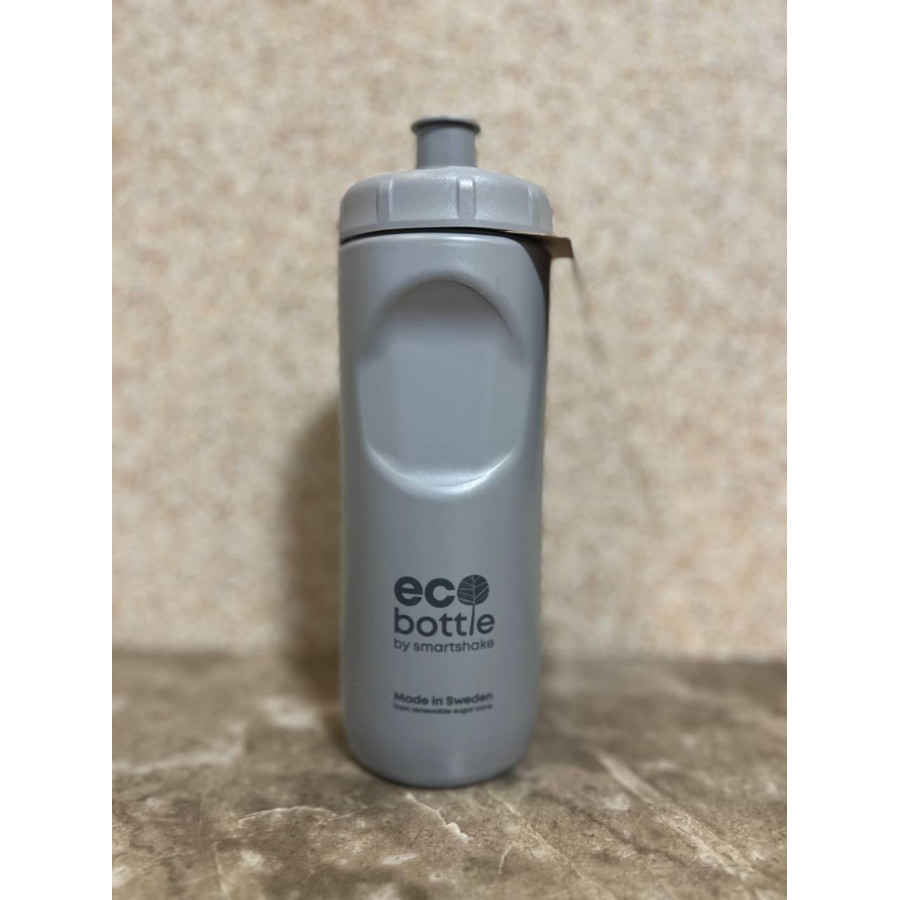 Бутылка для воды Smartshake EcoBottle Squeeze 500 мл серого цвета