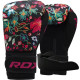 Боксерські рукавиці RDX FL-3 FLORAL BLACK-12 унцій 