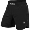 Шорты для MMA RDX T15 Black (мужские), Размер XXL, Полиэстер, Спандекс, Черный, для ММА, бокса, кикбоксинга, грепплинга, муай-тай