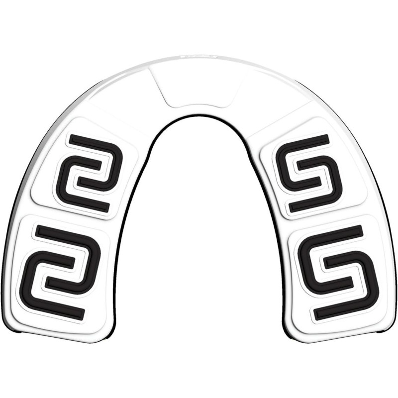 Капа MAKURA Tephra, Доросла (вік 11+) White/Black/Green, Посадка: BOIL & BITE™ (формується у гарячій воді), Термопластик, Біло-чорно-зелений