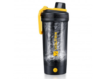 Шейкер спортивний електричний VOLTRX Gallium 600 мл. Tritan Yellow