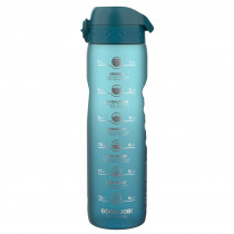Пляшка для води ION8 1000 мл. BPA Free, Times To Drink, (ЕКО пляшка) BPA Free, Teal & Blue Пляшка для води ION8 1000 мл. BPA Free, Times To Drink, (ЕКО пляшка) BPA Free, Teal & Blue