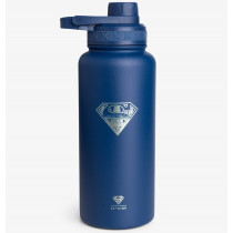 Пляшка для води металева з подвійною вакуумною ізоляцією Bohtal Insulated Bottle 960 ml/32 oz Blue Superman Пляшка для води металева з подвійною вакуумною ізоляцією Bohtal Insulated Bottle 960 ml/32 oz Blue Superman